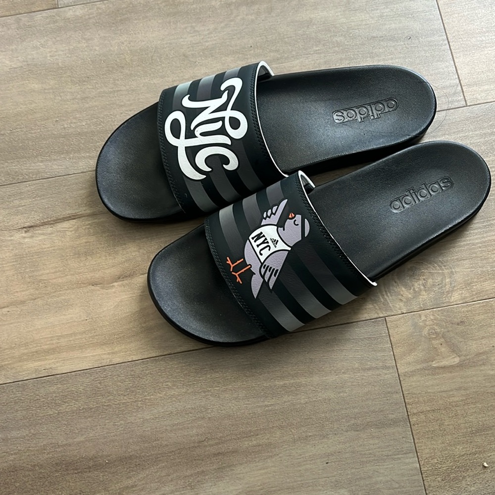 Adidas NYC Pigeon Adilette Comfort Sandal